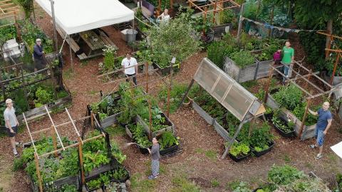 Campusgarten der Fachhochschule Potsdam